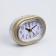 Alarm clock "Kantik" with backlight, 10 x 7.5 cm golden