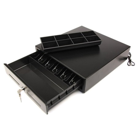 Cash box Fort 4M (13MK) PUSH mechanical, black color