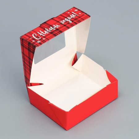 Folding box "branches", 10 x 8 x 3.5 cm, new year-3