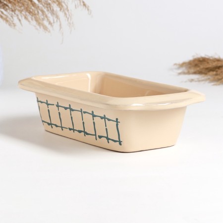 Baking capacity "rectangular meal" 1l / 6.5x27x14.5cm, classic-1