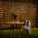 Garland "Network" 2 × 3 m, IP44, UMS, dark thread, 384 LED, warm white glow, 220 V