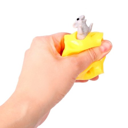 Anthistress machine "Cheese hide and seek", MIX colors, in showbox-2