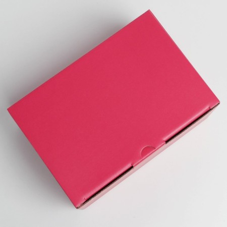 Gift folding box, packaging, Fuchsia, 22 x 15 x 10 cm-2