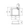 Kitchen Collance "Parma", pearl color