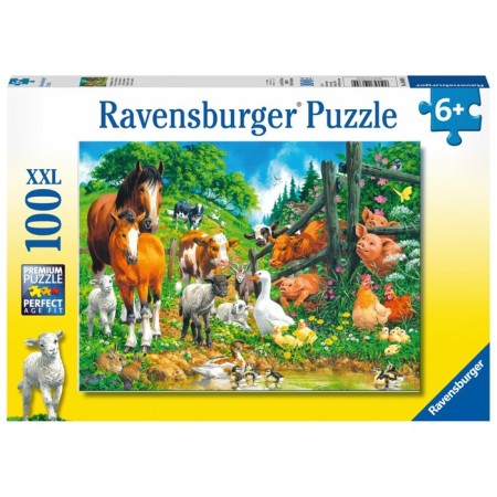 Ravensburger puzzle "Animal Meeting", 100 elements-2