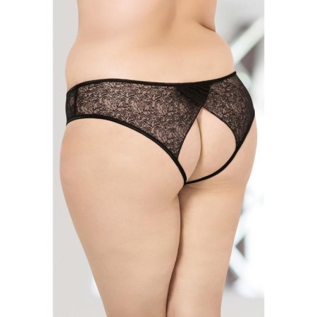 Panties with access to Softline Collection, Black Color, XXHL size-1