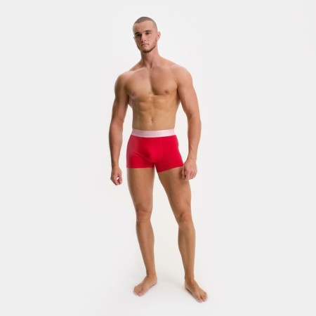 Panties boxers are male, color red mix, size 48-1