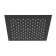 Shower watering can Wasserkraft A255, tropical, 250 x 250 mm, stainless steel, black