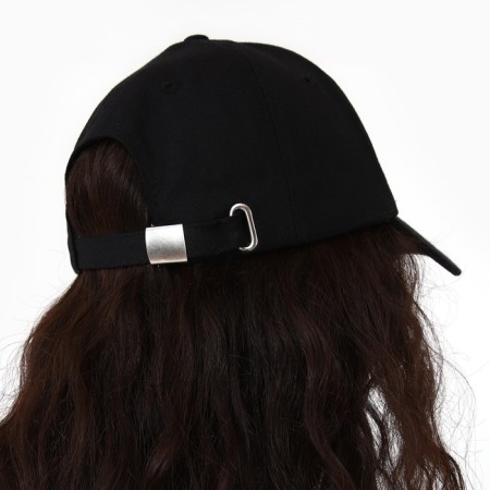 Men's cap “Frog”, black color, rr 56-11