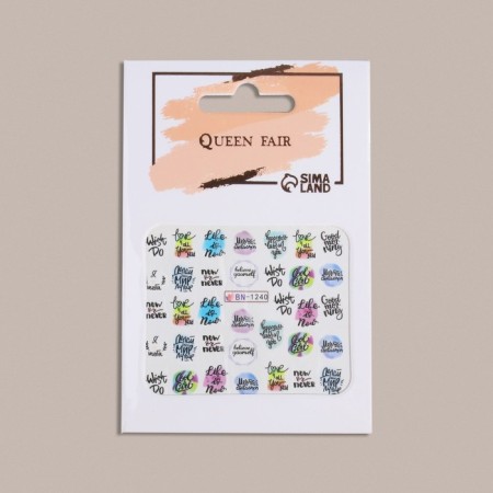 Slider - Design "Dreams Complete", packing 6 pcs, multi -colored-1