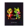 Subject subject Calligrata Top "neon animals" 48 sheets, in a ruler, in Russian, coated cardboard, print, offset