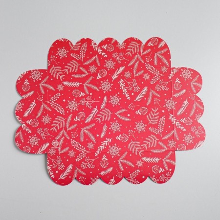 Gift box with PVC "Gift", 20 x 30 x 8 cm, New Year-5