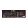 Kumo Unicorn K01 keyboard, game, wired, membrane, 104 keys, USB, subvy, black