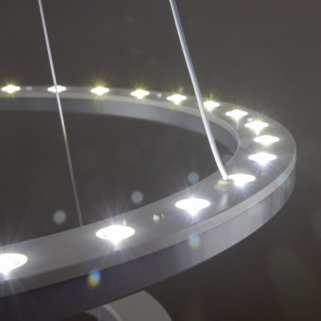 Suspended lamp Citilux "Electron" CL710A104S, 65x65x40 cm, 1x104W, LED, white color-11