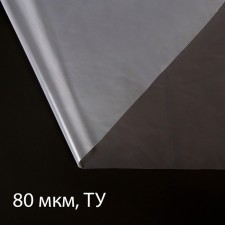Paletical film 80 μm, transparent, length 5 m, width 3 m, sleeve (1.5 × 2 m), economy 50%, GreenGo