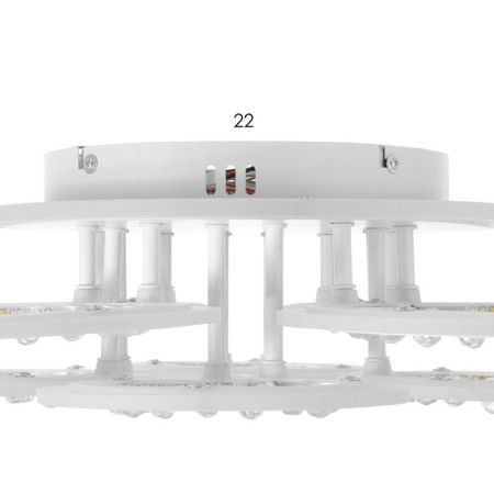LUSTRAL WITH PDU "Rafael" LED 300W 3000-6000W RGB white 55x5x13.5cm Bayerluux-8