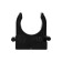 Fastener-clip for the mounting gun Ø 16 mm, black (100 pcs/UP) rexant