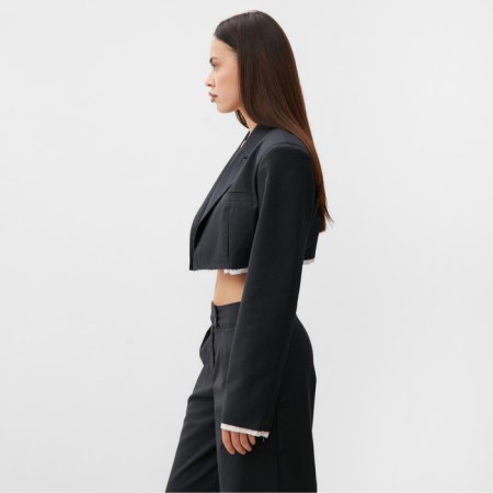Shorted jacket Mist, p. 46, dark gray-4