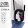 Youth bag with zipper, black color