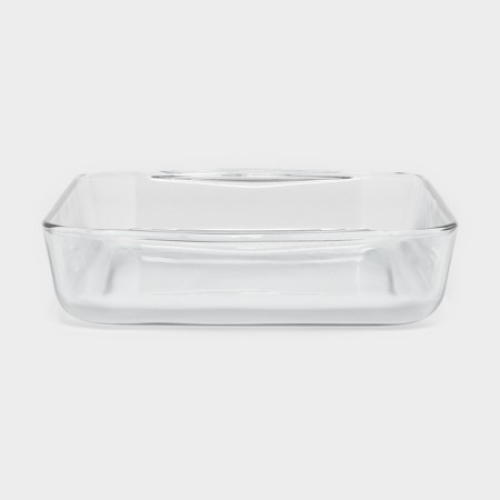 Form for baking and baking of heat -resistant glass, 3.85 liters, rectangular-4