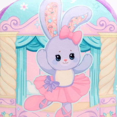 Baby backpack for a girl "Bunny ballerina"-2