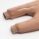 Combineson with a hood of crumbs, I am Basic Line, height 80-86 cm, brown