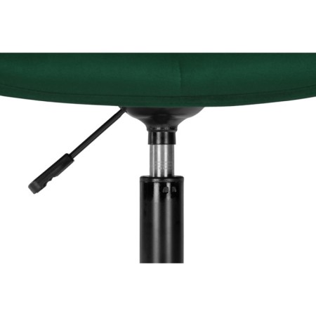 Computer chair Chester Metal/velor, black/green 49x60x84 cm-9