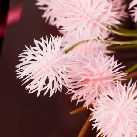 Artificial flowers "Ricin" 2.5x73 cm, pink-1