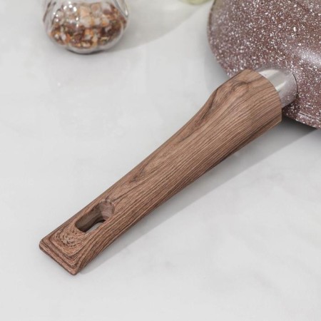 The frying pan “Brownie”, D = 24 cm, anti -stick coating, removable handle, induction-4