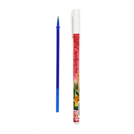 Write the handle blue paste, gel 0.5 mm with a cap "since March 8"-2