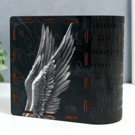 Casket-book "Angel" 14x14 cm-7