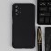 Case for Samsung Galaxy A13, silicone, matte, black