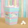 Snack-Box "Unicorn", set of 6 pcs.