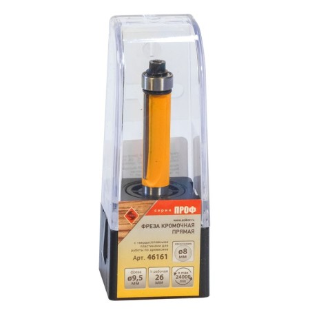 Clesteric Enkor Prof 46161, straight, on wood, d = 8 mm, 9.5 x 26 mm-2