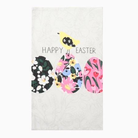 Catcelle kitchen. Dolyana "Happy Easter" 28x46 cm, horn, 100% HL, 160g/m2-1