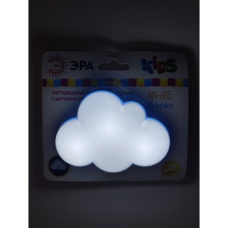 Non-light nightlight NN-605-LS-W into a socket with a light sensor, white color-10