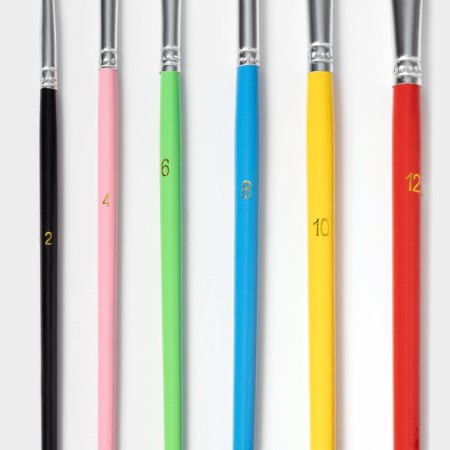 A set of confectionery brushes for decorating the share of Leonardo, 6 pcs-2