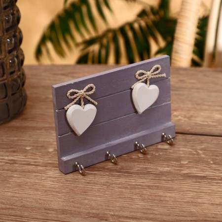 Key "With Love" MDF 16x10 cm