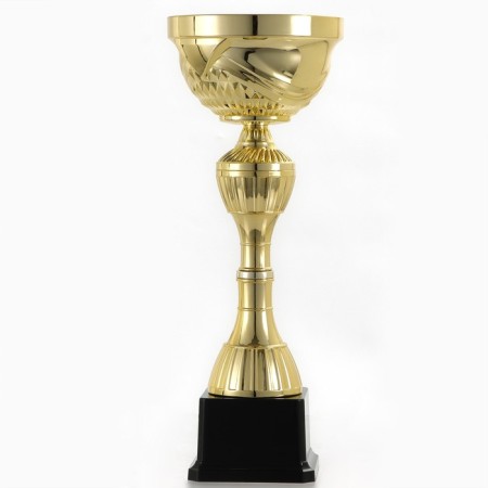 Cup 134b, award figure, gold, plastic stand, 31.3 x 11.8 x 9.2 cm.-3