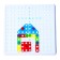 Constructor "Bolt Mosaic: Fantasies", with a screwdriver and base, 180 parts