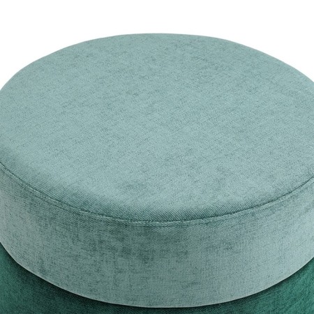 Norunn Puff, 480 × 480 × 450 mm, Shenill, green color-4
