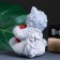 Figure "Cat with my heart I love you" gray, 13x10x11cm