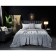 Bernard bedspread, size 160x220 cm, light gray color