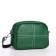 Women's bag with lightning, green color