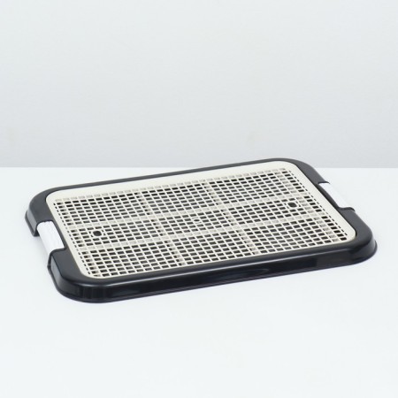 Dog toilet, 51 x 38 x 3 cm, black-2