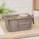 Storage basket with a handle, 28 × 16 × 12 cm, color mix