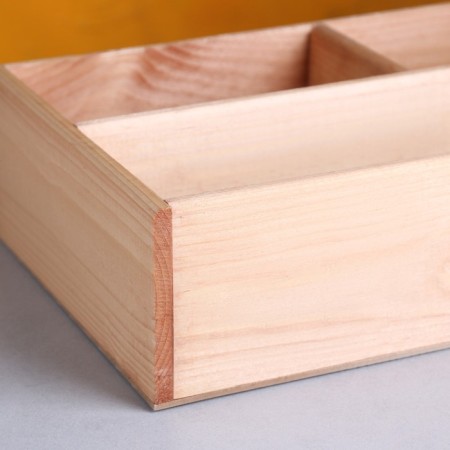 Wooden box 20.5 × 34.5 × 10 cm Gift chest-3