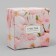 Gift folding box, packaging, “happiness in each moment”, 15 x 15 x 7 cm