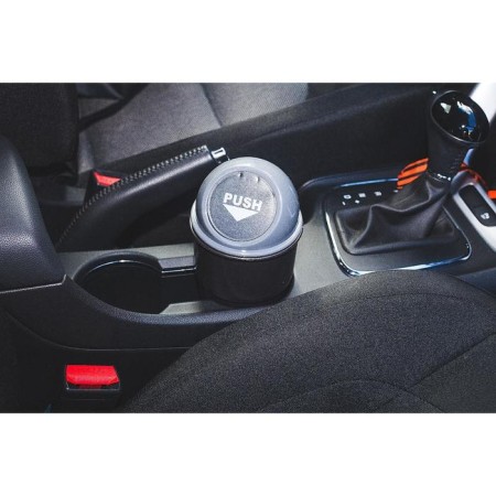 Garbage container in a cup holder, mix-1