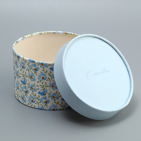 Set of hats 3 in 1, gift packaging, “watercolor”, 16 x 10, 14 x 9, 13 x 8.5 cm-9